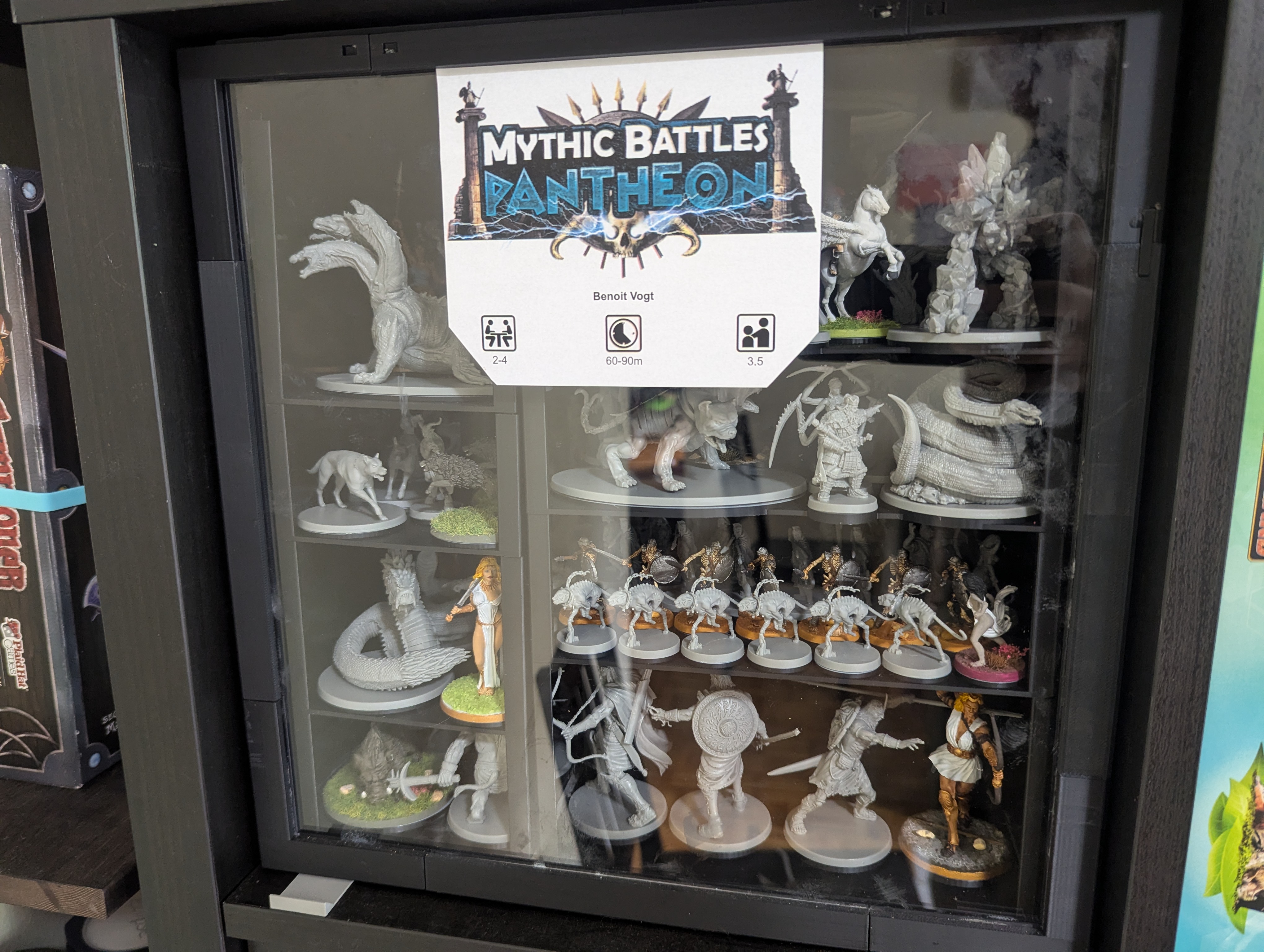 mythic battles pantheon ultimate storage cube game organizer board games boardgames insert 3D print model - Mito3D