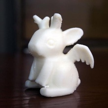 mythical bunny art 3d print model - Mito3D