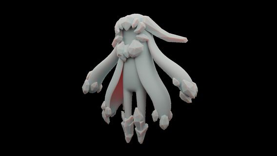 myx obtenu tem tempédia mignonne créature monstre figure figurine jouet Jeu modèle 3d print model - Mito3D