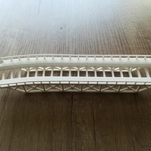 n-scale - plate girder bridge architecture 3d print model - Mito3D