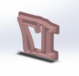 n17 cookie cutter 17 tool bisquit number kitchen 3d print model - Mito3D