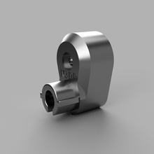 n3dp m4 dropstock adapter 0 degree airsoft gel ball blaster soft drop stock ar15 buffer 3d print model - Mito3D