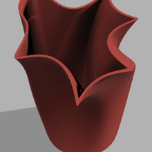 n3ds vase3 home vase mode vases twisted spiral flower decorative decoration decor customized 3d print model - Mito3D