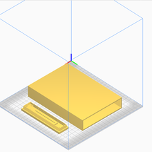 n64 coquille dure Jeu récipient 3d print model - Mito3D