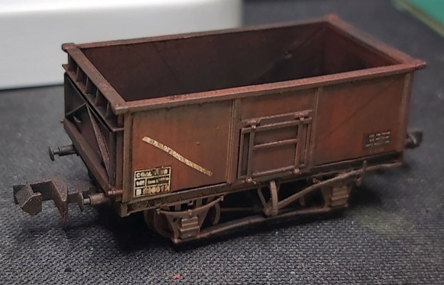 n calibre br 16t mineral vagão 1 148 britânico ferrovias 3d print model - Mito3D