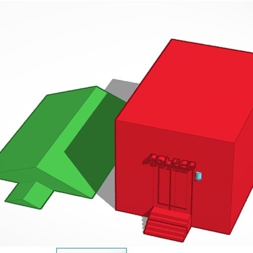 n indicador estación de policía varios la cop tienda los trenes escala 3D print model - Mito3D