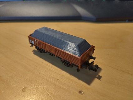 n scale railcar load Various nscale 1:160 train model railroad 3d print model - Mito3D