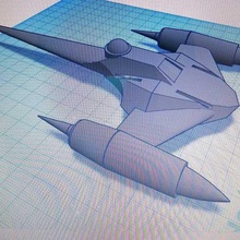 naboo n1 jmr tasarım oyun star wars gemiler gemi 3d print model - Mito3D