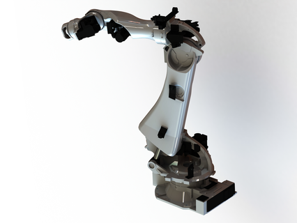 nachi Mancha soldadura robot sra100h herramientas robots máquina industria industrial metal hueco antebrazo rápido estructura servo sistema brazo futuro 3d print model - Mito3D