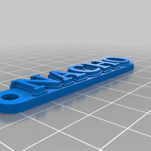 nacho personalizado llaveros 3d print model - Mito3D