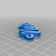 nadine customized organization 3d print model - Mito3D