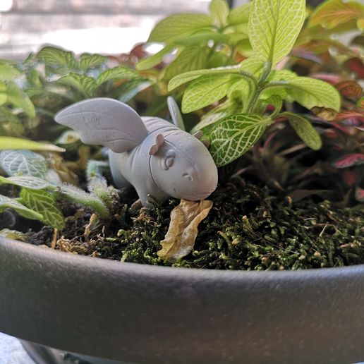 naga indonesian fairy hippo dragon plush decoration toy cute baby printable 3D print model - Mito3D