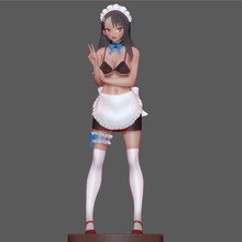 Nagatoro Senpai Şirin hizmetçi seksi kız oyun anime karakter 3d Yazdır Sanat 3d print model - Mito3D