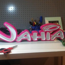 nahia led lamp 3d print model - Mito3D