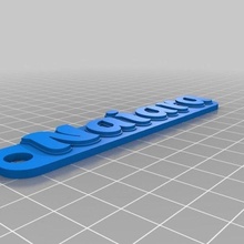 Naiara 001 Schmuck angepasst Schlüsselanhänger 3d print model - Mito3D