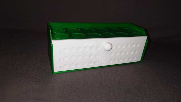 nail gel shelf jar 3d print model - Mito3D