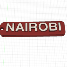 Nairobi la casa papel anahtar yüzük Bella ciao 3d print model - Mito3D