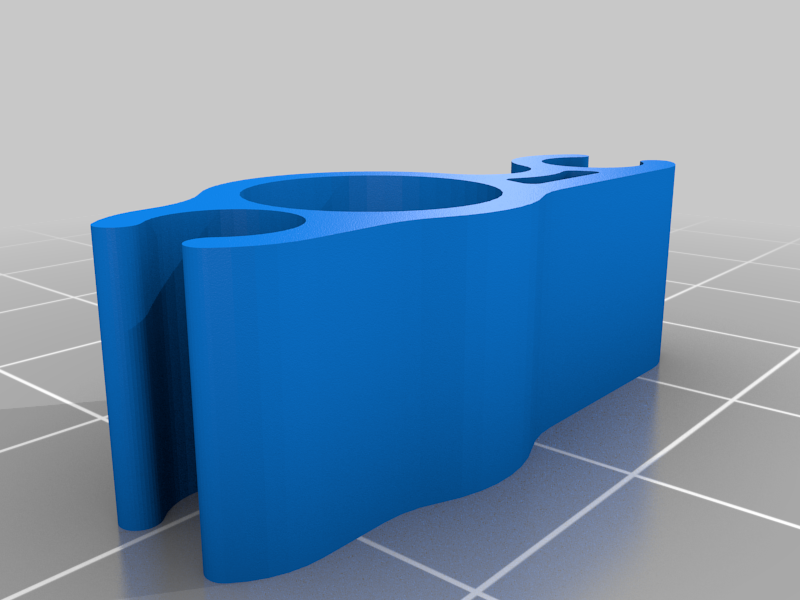 nakado capacitor support 3D print model - Mito3D