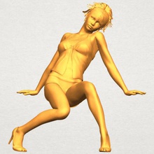 naked girl g04 various car chair tree table sofa character game exterior human interior people house figurines sexy woman nude body bikini 3d print model - Mito3D