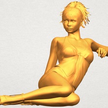 naked girl f08 various car chair tree table sofa character game exterior human interior people house figurines sexy woman nude body bikini 3d print model - Mito3D
