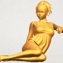 chica desnuda f06 various car chair tree table sofa character game exterior human interior people house figurines sexy woman nude body bikini 3d print model - Mito3D