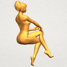 chica desnuda h02 various car chair tree table sofa character game exterior human interior people house figurines sexy woman nude body bikini 3d print model - Mito3D