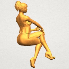 fille nue h06 various car chair tree table sofa character game exterior human interior people house figurines sexy woman nude body bikini 3d print model - Mito3D