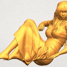 fille nue i03 various car chair tree table sofa character game exterior human interior people house figurines sexy woman nude body bikini 3d print model - Mito3D