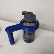 nalgene water bottle handle containers 3d print model - Mito3D