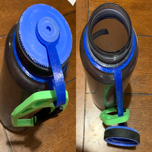 nalgenen replacement leash nalgene strap water bottle replacement_parts 3d print model - Mito3D