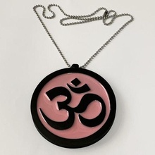 namaste pendant jewelry peace yoga pokemon halloween gift 3d print model - Mito3D