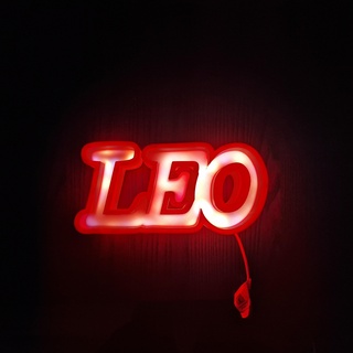 Nom lampe Leo 3d print model - Mito3D