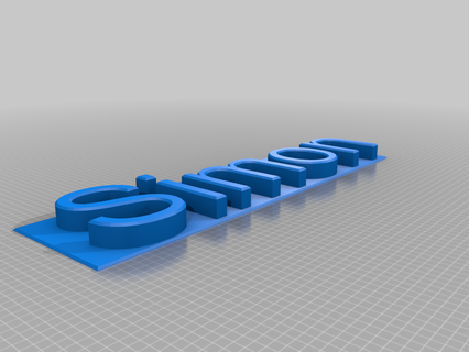 name plate - simon nameplate tag signs logos 3d print model - Mito3D