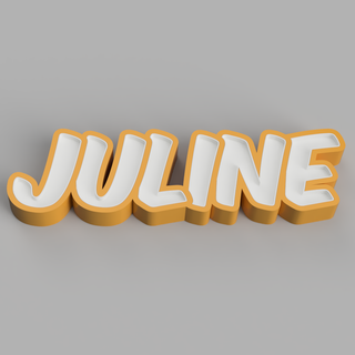 nameled juline - led lamp child ornament light control gift modular glue night 3d print model - Mito3D