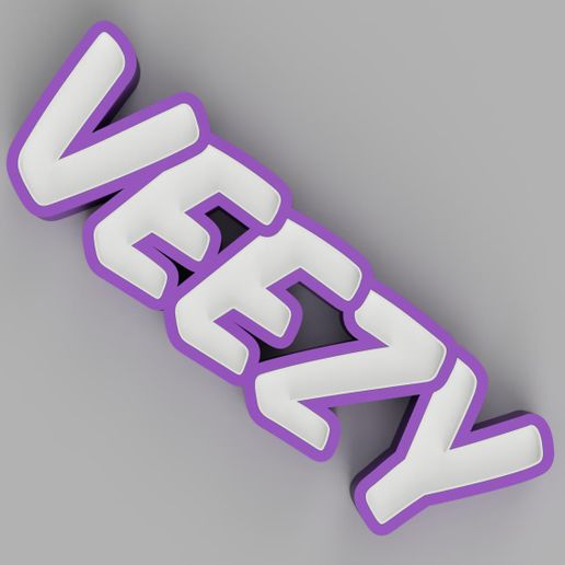 nameled veezy - led lamp 3D print model - Mito3D