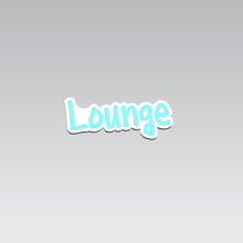 nameplate lounge 3d print model - Mito3D