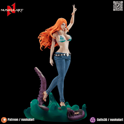 nami pezzo collezione leggendario modello arte op nintendo katarina diorama arredamento miniatura nico pettirosso statua figura scultura scimmia dolcezza femmina boa hancock barbie anime gioielleria bonney profitti reju roronoa zoro 3d print model - Mito3D