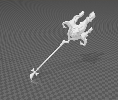 nami witch weapon Game lol league of legends 3d print model - Mito3D