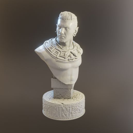 namor wakanda tenoch Huerta maravilha 3D print model - Mito3D