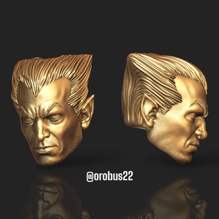 Namor clásico juego cabeza esculpir Figura acción figura orobús maravilla leyendas orobus22 3d print model - Mito3D