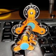 nano spinner game 3d print model - Mito3D
