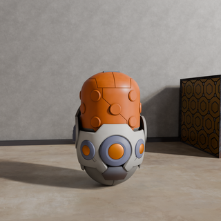 nanocaliente granada aguafiestas valorante cosplay Moda enjambre 3d print model - Mito3D