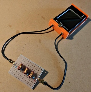 nanovna conector apoya bnc sma electrónica 3d print model - Mito3D