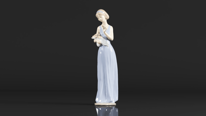 nao by llandro colecionável porcelana estatueta casa brinquedo figura personagem conjuntos jogos açao estatuto arte poli anime 3d print model - Mito3D