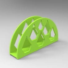 Serviettenhalter home Mode design Anfänger 3d print model - Mito3D
