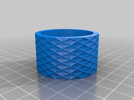 napkin ring customized kitchen dinner dining room 3d print model - Mito3D