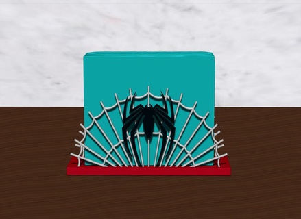 serviette table bague homme araignée cuisine décoration jouets vengeurs 3d print model - Mito3D