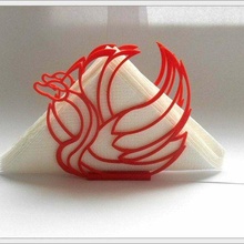napkins holder swan decoration gift kitchen napkin stand tanyaakinora kitchen_dining 3d print model - Mito3D
