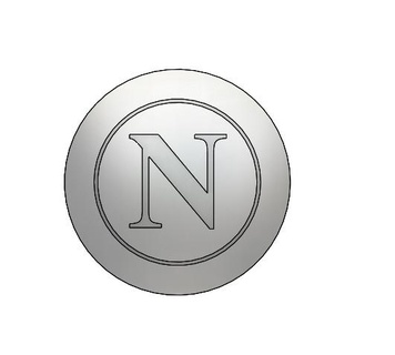 Napoli sottobicchiere sottobicchieri birra bevanda calcio alcol distintivo napoli maradona Italia 3d print model - Mito3D