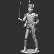 napoleão artilheiro servant Gribeauval 4 1st Império cânone canhão Chrisnapo 3d print model - Mito3D